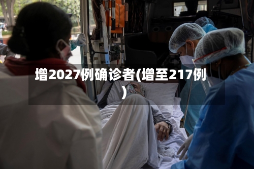 增2027例确诊者(增至217例)