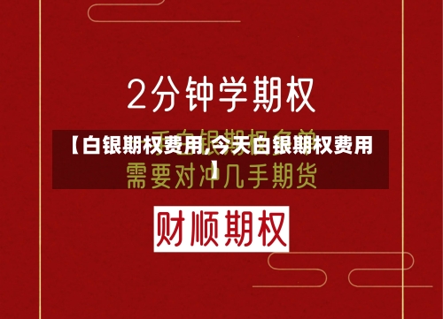【白银期权费用,今天白银期权费用】