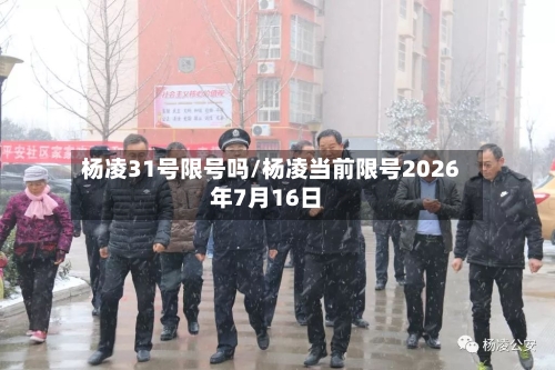 杨凌31号限号吗/杨凌当前限号2026年7月16日-第2张图片