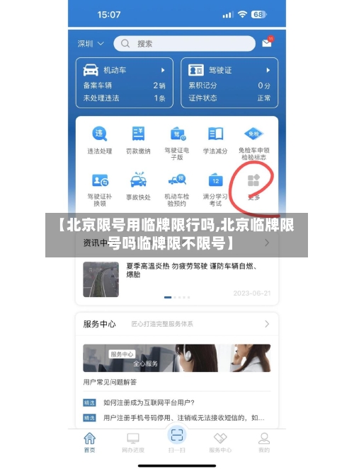 【北京限号用临牌限行吗,北京临牌限号吗临牌限不限号】-第3张图片
