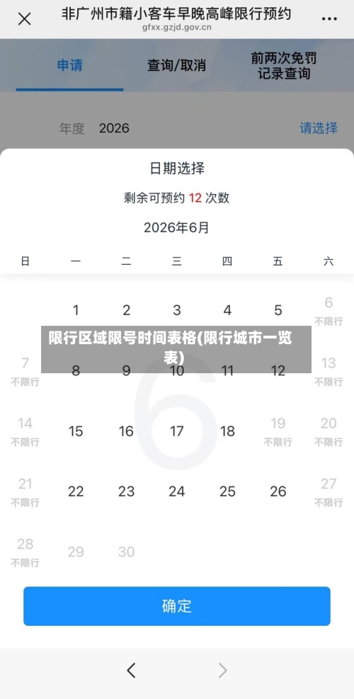 限行区域限号时间表格(限行城市一览表)-第3张图片