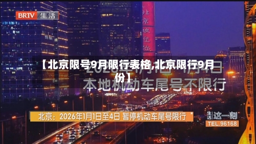 【北京限号9月限行表格,北京限行9月份】-第2张图片