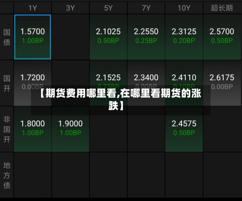 【期货费用哪里看,在哪里看期货的涨跌】-第3张图片