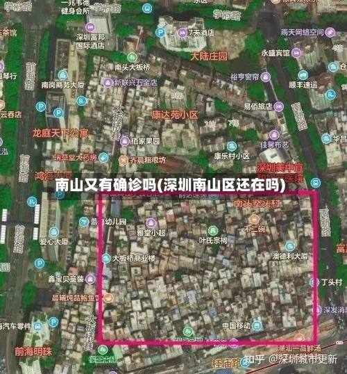 南山又有确诊吗(深圳南山区还在吗)-第2张图片