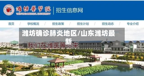 潍坊确诊肺炎地区/山东潍坊最新-第3张图片