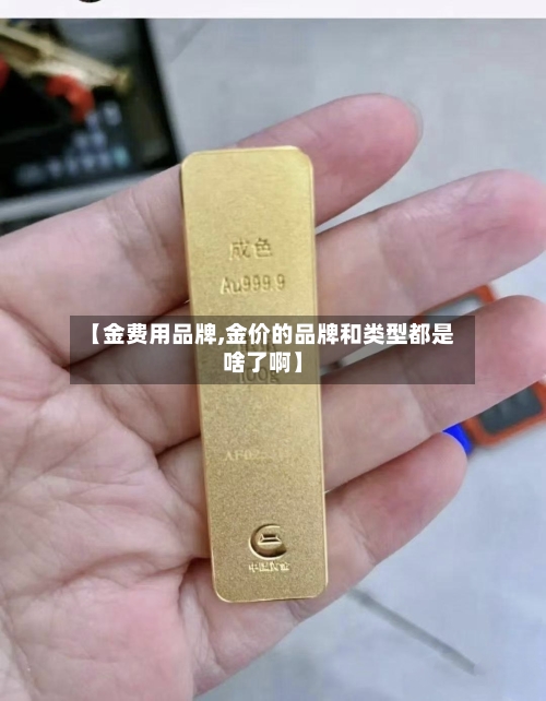 【金费用品牌,金价的品牌和类型都是啥了啊】