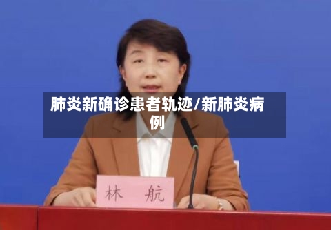 肺炎新确诊患者轨迹/新肺炎病例