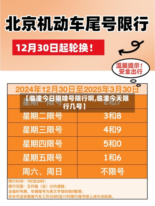 【临潼今日限啥号限行啊,临潼今天限行几号】-第2张图片