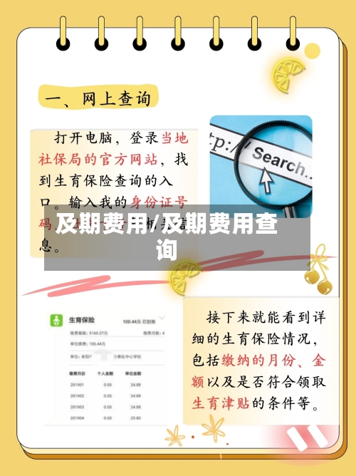 及期费用/及期费用查询-第2张图片