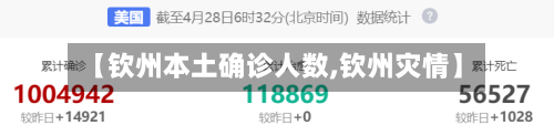【钦州本土确诊人数,钦州灾情】