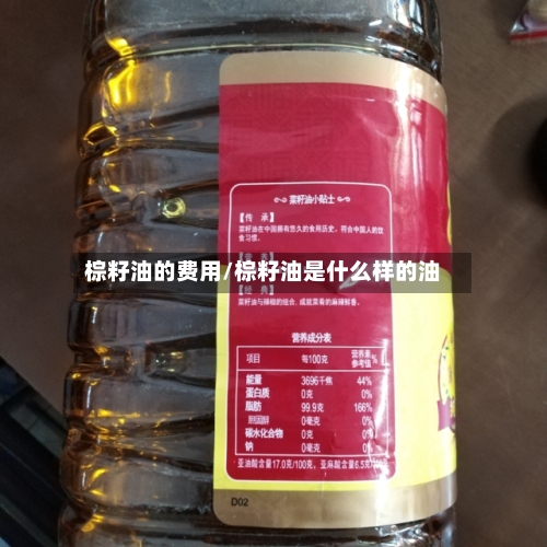 棕籽油的费用/棕籽油是什么样的油-第3张图片
