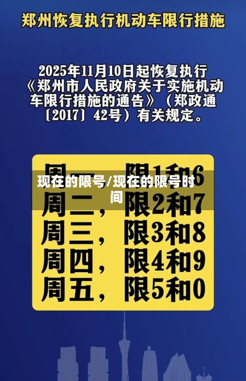 现在的限号/现在的限号时间