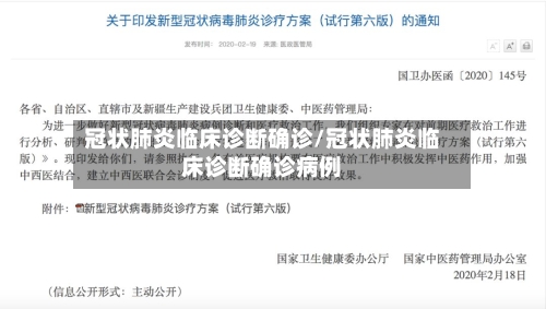 冠状肺炎临床诊断确诊/冠状肺炎临床诊断确诊病例-第3张图片