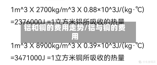 铝和铜的费用走势/铝与铜的费用-第2张图片