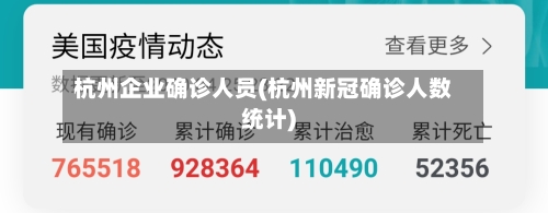 杭州企业确诊人员(杭州新冠确诊人数统计)