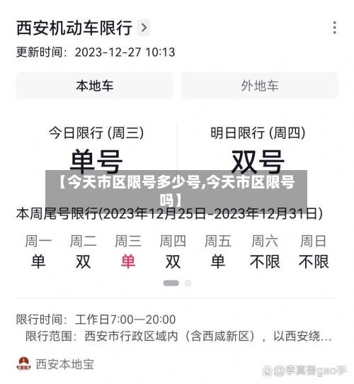 【今天市区限号多少号,今天市区限号吗】-第3张图片