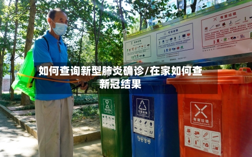如何查询新型肺炎确诊/在家如何查新冠结果
