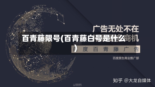 百青藤限号(百青藤白号是什么)