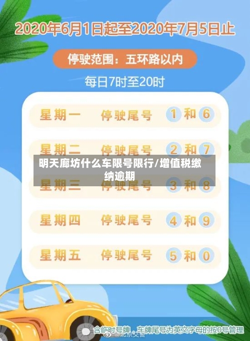 明天廊坊什么车限号限行/增值税缴纳逾期