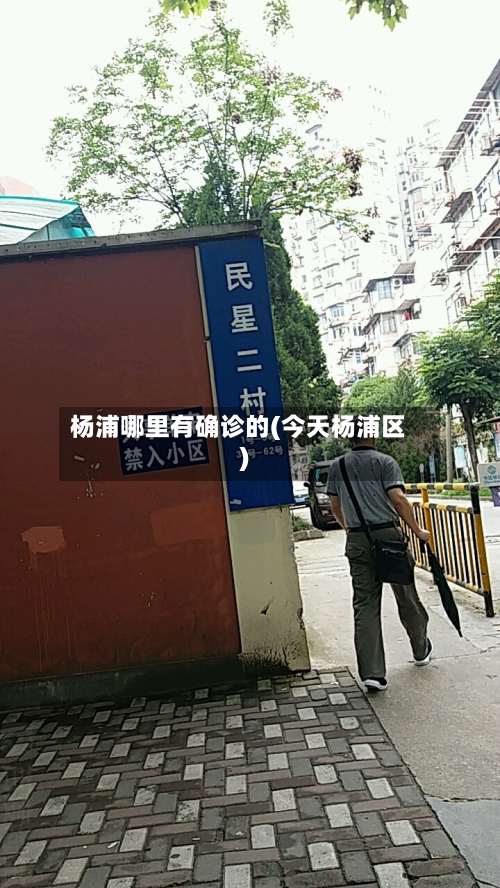 杨浦哪里有确诊的(今天杨浦区)