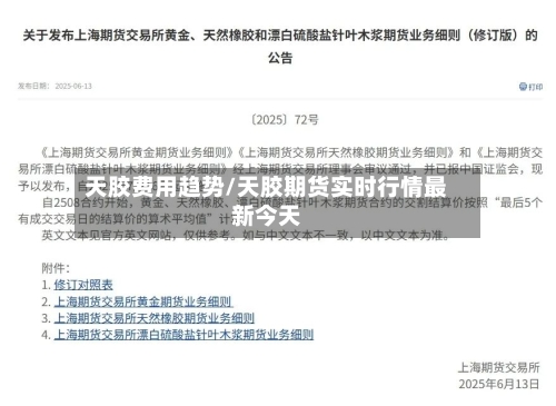 天胶费用趋势/天胶期货实时行情最新今天-第2张图片