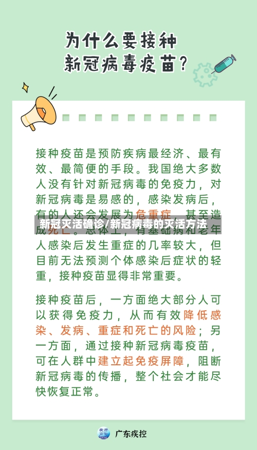新冠灭活确诊/新冠病毒的灭活方法
